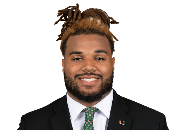 Akheem Mesidor  DL  Miami | NFL Draft 2024 Souting Report - Portrait Image