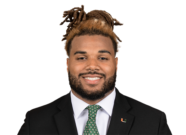 Akheem Mesidor  DL  Miami (FL) | NFL Draft 2025 Souting Report - Portrait Image