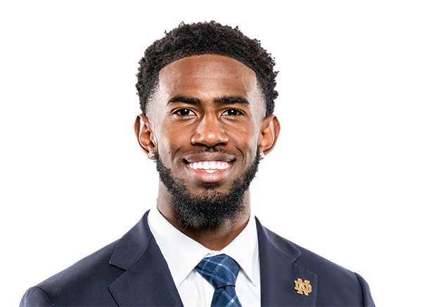 Beaux Collins  WR  Notre Dame | NFL Draft 2025 Souting Report - Portrait Image