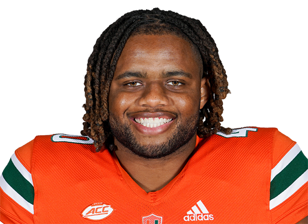 Caleb Johnson  LB  Miami | NFL Draft 2024 Souting Report - Portrait Image