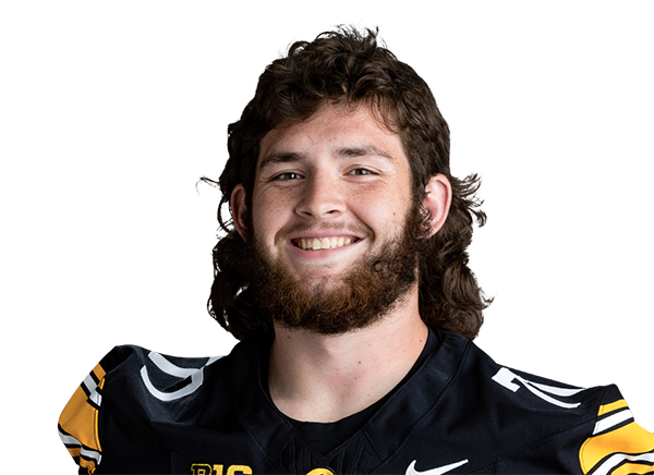 Connor Colby  OT  Iowa | NFL Draft 2025 Souting Report - Portrait Image