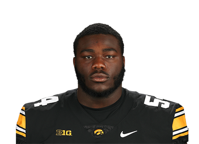 Daviyon Nixon  DT  Iowa | NFL Draft 2021 Souting Report - Portrait Image