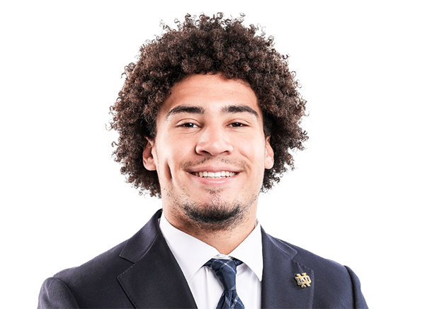 Jaden Greathouse  WR  Notre Dame | NFL Draft 2026 Souting Report - Portrait Image
