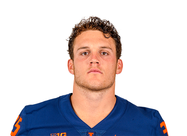 Jake Hansen  OLB  Illinois | NFL Draft 2022 Souting Report - Portrait Image