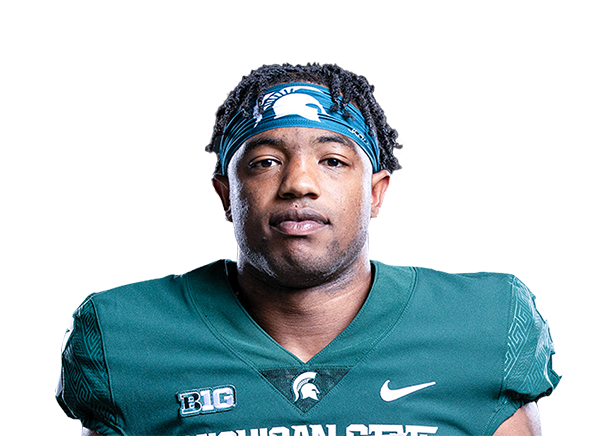 Jarek Broussard  RB  Michigan State | NFL Draft 2023 Souting Report - Portrait Image