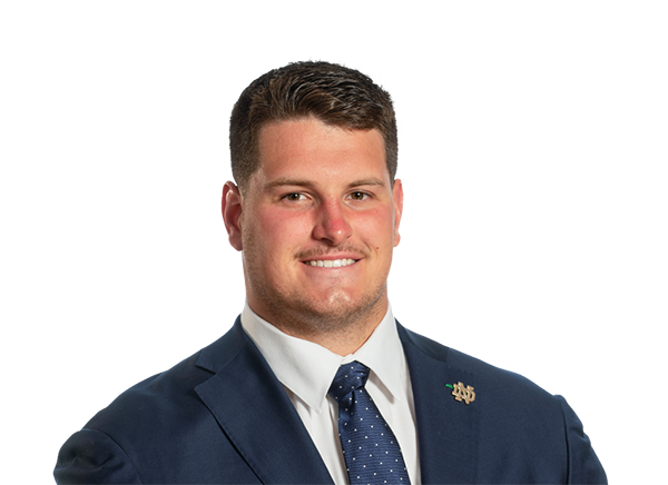 Josh Lugg  C  Notre Dame | NFL Draft 2023 Souting Report - Portrait Image