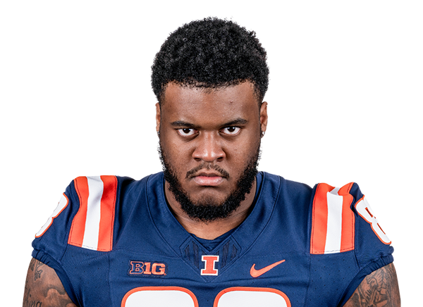 Keith Randolph Jr.  DL  Illinois | NFL Draft 2024 Souting Report - Portrait Image