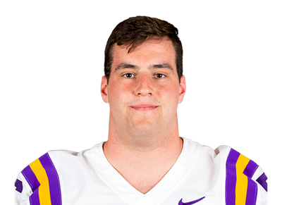 Liam Shanahan  C  LSU | NFL Draft 2022 Souting Report - Portrait Image