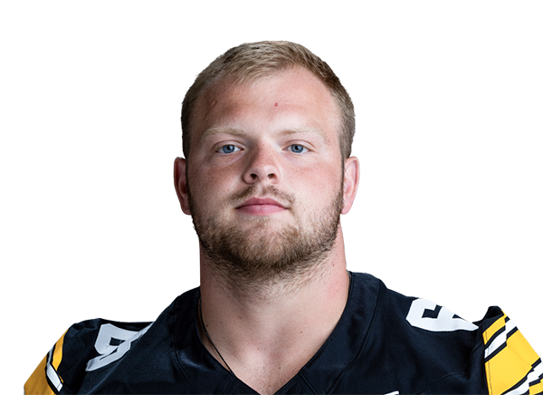 Logan Jones  C  Iowa | NFL Draft 2026 Souting Report - Portrait Image