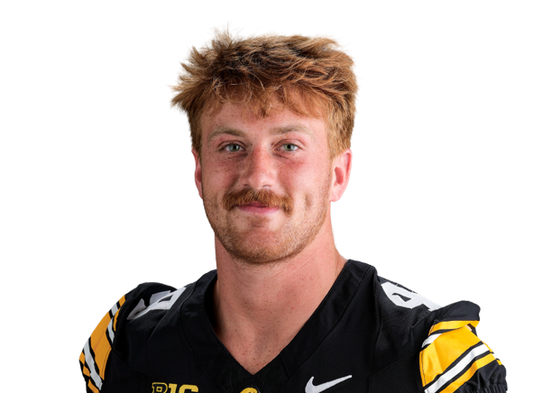 Max Llewellyn  DE  Iowa | NFL Draft 2026 Souting Report - Portrait Image