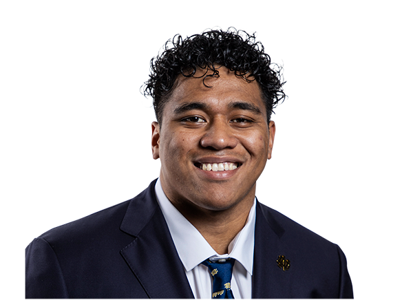 Myron Tagovailoa-Amosa  DT  Notre Dame | NFL Draft 2021 Souting Report - Portrait Image