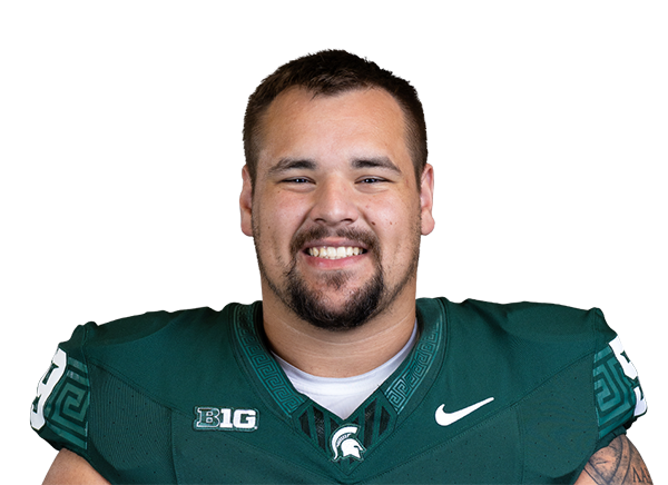 Nick Samac  C  Michigan State | NFL Draft 2024 Souting Report - Portrait Image