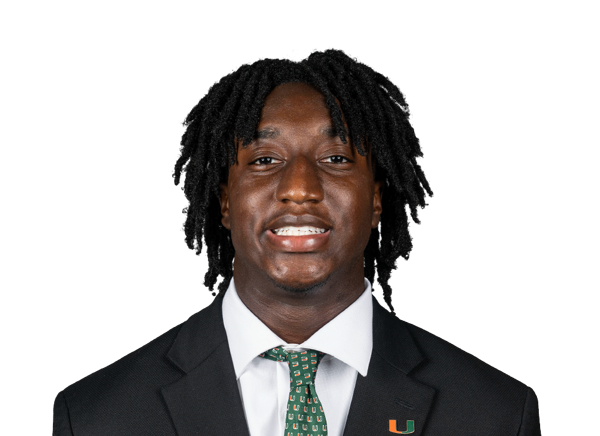 OJ Frederique Jr.  CB  Miami | NFL Draft 2027 Souting Report - Portrait Image
