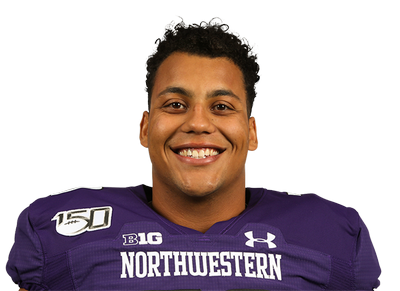 Rashawn Slater  OT  Northwestern | NFL Draft 2021 Souting Report - Portrait Image