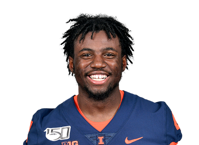 Ricky Smalling  WR  Illinois | NFL Draft 2021 Souting Report - Portrait Image