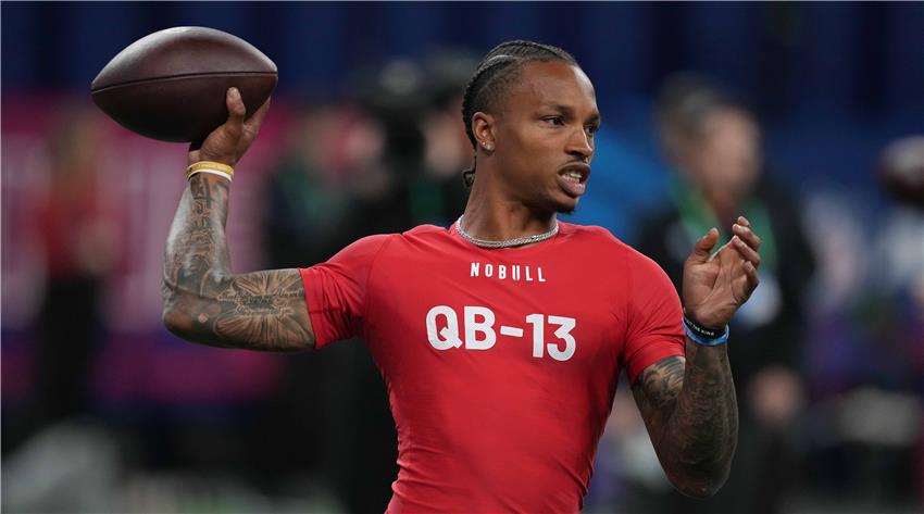 The strongest arm in the 2023 NFL Draft Quarterback class - Dorian Thompson-Robinson?